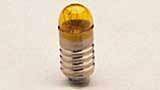 L-E130121 (was 68501) Pkt 10 Screw Bulbs Yellow