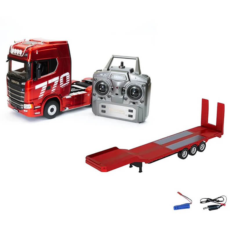 Huina 1501A-R New Truck and Trailer Combo Red