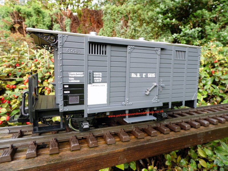 LGB 45302Rhb Closed Boxcar
