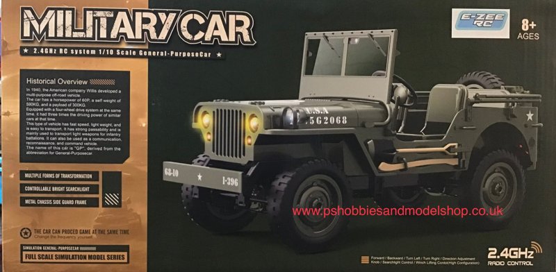 EZ G2068 Willys R/C Jeep